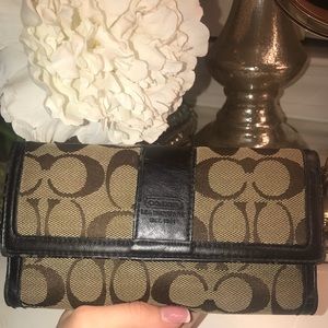 coach leatherware wallet